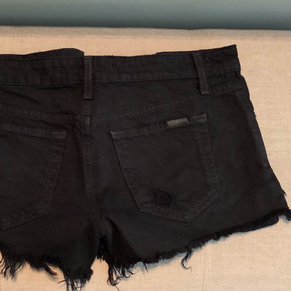 Black Joes jean shorts